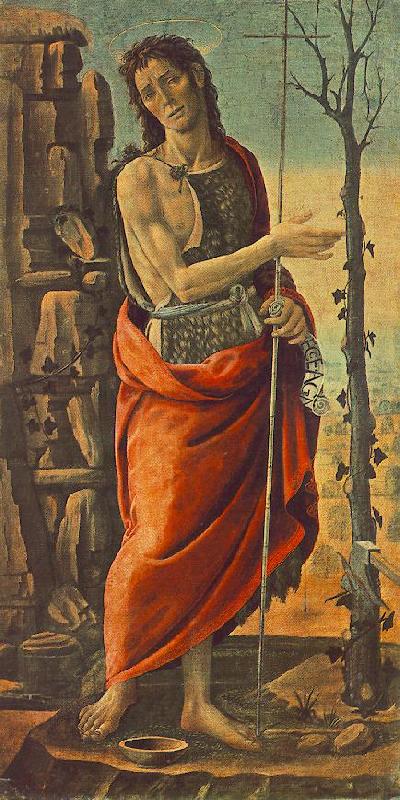 JACOPO del SELLAIO Saint John the Baptist sf oil painting picture